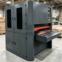 Machine à poncer le bois, polisseuse à rouleau flexible pour surfaces de meubles en bois irrégulières, finition de précision pour usine