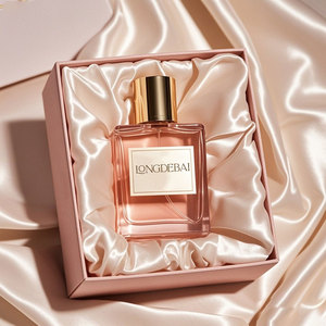 Chai nước hoa thủy tinh thiết kế độc đáo, nắp hợp kim kẽm, màu hồng tùy chỉnh, dung tích 30ml, 50ml, 100ml - Product Image 6