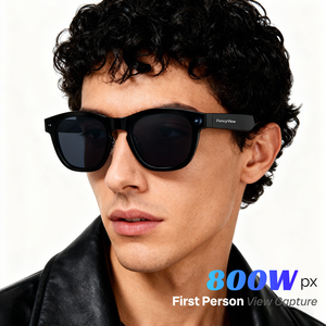 Gafas Inteligentes con IA, Novedad 2026, con Cámara 1080P, Foto, Audio, Control por Voz, Auriculares Inteligentes para Exteriores, GPT - Product Image 1