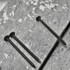 Black Roofing Ring Shank <b>Nails</b> Flat Head <b>Iron</b> for Tile Roofing Construction - Product Image 3