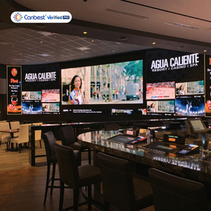 קיר וידאו לד של Canbest Sports Venue <span class=keywords><strong>Bar</strong></span>, מסך תצוגת לד  P0.9 P1.2 P1.5 P1.8  ברזולוציה גבוהה לאירועי שידור באצטדיון - Product Image 5