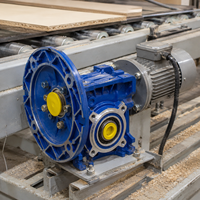 Réducteur de vitesse à vis sans fin NMRV 063 5-100 0,25-1,5 kW Réducteurs de vitesse universels pour moteur pas à pas Adaptateur RV63 avec rapport 5-100
