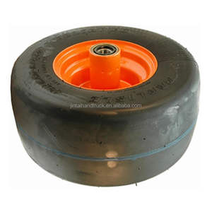 Nouvelles tondeuses autoportées à braquage zéro avec ensemble de roues à profil plat et roue pivotante avant en caoutchouc pour le secteur de la vente au détail - Product Image 1