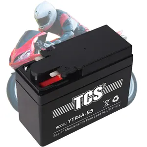 Batterie 12V pour moto utilisée 100Cc Suzuki moto Ytr4A