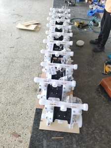 QBY3-40S Series Chemical <strong>Pump</strong> All Plastic Acid Alkali Corrosion Resistant Engineering Pneumatic Diaphragm <strong>Pump</strong> - Product Image 5