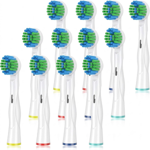 Recharges de brosses à dents rotatives à 360 degrés, 4 pièces, type Dupont, pour brosse à dents électrique Oral-B, usage hôtelier et domestique - Product Image 1