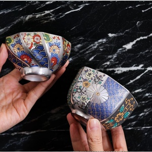 Tradizionale 100ml ceramica Gaiwan Set <span class=keywords><strong>da</strong></span> tè con coperchio e piattino classico cinese tazza <span class=keywords><strong>da</strong></span> tè in porcellana - Product Image 5