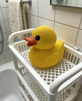 Haut-parleur canard étanche, mini haut-parleur sans fil flottant en forme de canard en caoutchouc, haut-parleur de salle de bain pour la douche des enfants