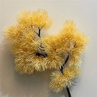 Branches de pin artificielles, arbre de Noël, feuilles de pin vertes artificielles pour la décoration de la maison et du bureau