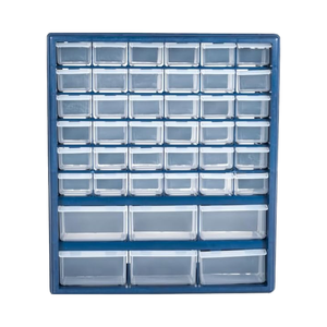 Sıcak satış mavi plastik depolama çekmecesi parçaları kabine çok fonksiyonlu PP malzeme aracı parçaları durumda OEM ve ODM desteklenen - Product Image 4