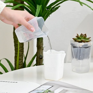 <span class=keywords><strong>Maceta</strong></span> de Plástico con Sistema de Autorriego, Juego de Macetas para Plantas Suculentas - Product Image 3
