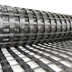 Lưới Đường Hai Trục Nhựa Polyester Geogrid 50/50kn Geogrid 50/50 Cho Nền Tảng Tăng Cường Công Nghiệp 3.95/5.9M PET50-50 13% - Product Image 6