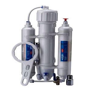 Miglior Sistema di <span class=keywords><strong>Osmosi</strong></span> <span class=keywords><strong>Inversa</strong></span> a 3 Stadi 350 L/giorno 100GPD per il Trattamento e il Filtraggio dell'Acqua Potabile o per Acquari - Product Image 1