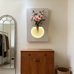 Arte Mural Moderno de Gran Tamaño, Pintura Texturizada en Relieve 3D, Decoración para Sala de Estar, Escultura Geométrica, Pintura Minimalista en Piedra Arenisca - Product Image 5