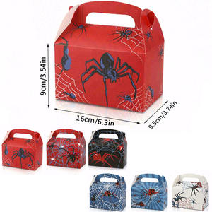 批发盖布盒派对喜欢糖果盒生日派对装饰品包装可回收礼品盒带手柄 - Product Image 5