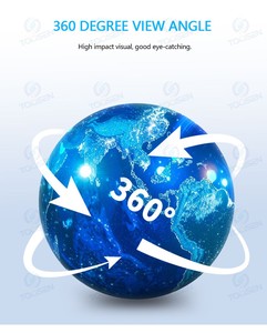 360 Độ Bóng dẫn màn hình video hình cầu trong khác nhau 0.2m đến 100m Kích thước đường kính cầu lớn dẫn hình cầu hiển thị - Product Image 3