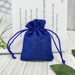 Sacs en jute personnalisables avec cordon de serrage, réutilisables, petits sacs de courses en toile de jute pour usage domestique, sacs à perruques, sac en jute - Product Image 4