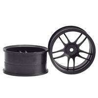 Jantes en alliage d'aluminium OEM 4 pièces pour voiture de course RC 1/10, pièces de mise à niveau pour le drift et le touring, HSP HPI Himoto Kyosho Sakura
