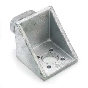 Kunci samping bawah pengecoran sudut baja galvanis pengiriman ISO kunci Putar - Product Image 2