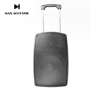 صندوق مكبر صوت نشط 12 بوصة مع مكبر صوت أرضي قابل لإعادة الشحن يعمل بالمسرح الفاخر عنوان عام مكبر صوت Dsp - Product Image 1