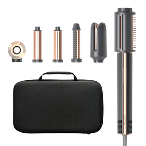 เครื่องมือสำหรับผมแบบครบวงจรที่ปฏิวัติวงการ: แท่งดัดผมเหล็กแบนและเครื่องเพิ่มวอลลุ่ม-เทคโนโลยีไอออนิกนาโนหมุนได้360 ° ปลายเย็น - Product Image 1