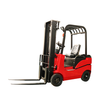 Chariot élévateur électrique JICHUAN neuf avec pneus pleins AWD, longueur des fourches 3380 mm, largeur des fourches 180 mm