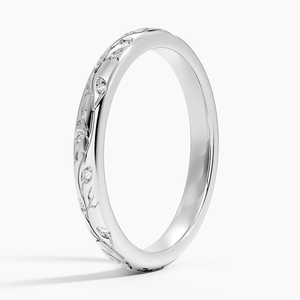 Anillo de Eternidad Elegante de Primera Calidad con Brillante Diamante Moissanita para Mujer, Ideal para Bodas, Aniversarios y Uso Diario - Product Image 1