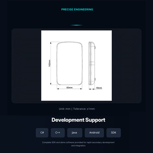 Lector y Grabador de Escritorio <span class=keywords><strong>RFID</strong></span> <span class=keywords><strong>UHF</strong></span> JT-6210, Lector <span class=keywords><strong>RFID</strong></span> <span class=keywords><strong>UHF</strong></span> de Etiquetas Pasivas de Escritorio USB con SDK Demo, Lector y Grabador de Tarjetas <span class=keywords><strong>RFID</strong></span> - Product Image 6