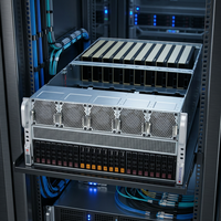AS-5126GS-TNRT2 5U GPU Rack Server Dual AMD EPYC 9005 DDR5 PCIe 5.0 10 GPU Platform HPC Pelatihan AI Stok Tersedia