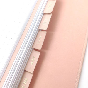 2026 2027 stampa personalizzata raccoglitore di anelli di carta settimanale organizzatore mensile - Product Image 3