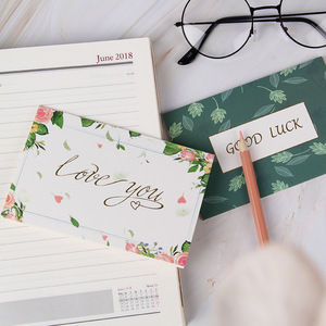 Set di Biglietti di Ringraziamento in Cartoncino con Motivi Assortiti e Buste <span class=keywords><strong>per</strong></span> Matrimoni, Festività, Piccole Imprese, Vendita all'Ingrosso, Logo Personalizzato Digitale - Product Image 2