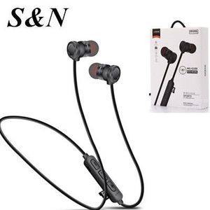 S&N Wireless Sports Earphones With Mic Neckband Design For Running And Gym Use - Product Image 1
