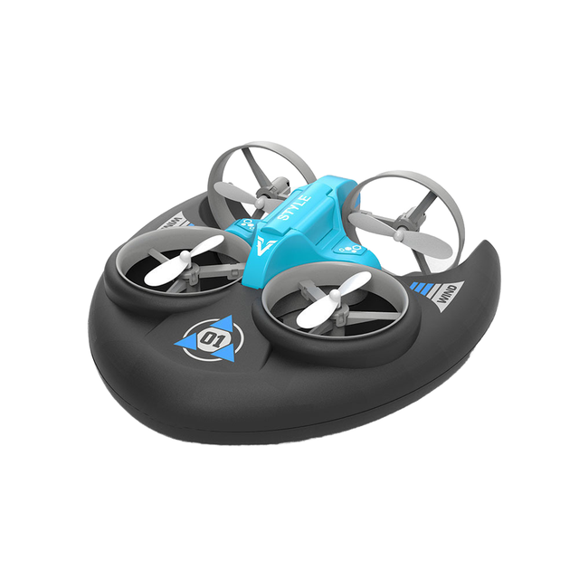 Hot Sale New Style JJRC H101Three One Indoor/Outdoor RC Boat Remote Control Waterproof Beginner Hovercraft Mini Drone Motor