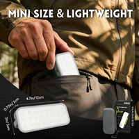 Lampe de travail LED portable rechargeable Azocek Bright, 600 lumens, indice de protection IP20, intensité réglable, fixation magnétique, utilisation en atelier, 5 couleurs, mode SOS