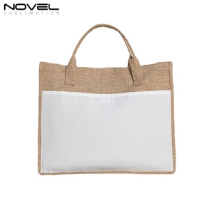 Bolsas de Compras Personalizadas de Moda para Mujer, Bolsas de Lona de Algodón para Sublimación, Impresión por Transferencia de Calor - Product Image 1