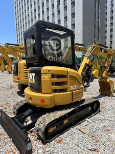 Utilisé pour 303CR Mini pelleteuse 3000kg de type chenille Japon Moteur et moteur 2020 Modèle 1 an de garantie - Product Image 5