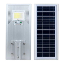 Lampe solaire LED murale pour rue avec contrôle intelligent TBCC IP66 6500K alimentée par batterie