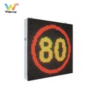 P8 P10 monté sur camion LED affichage extérieur suspendu fixe variable message signe vms LED affichage de limite de vitesse de trafic