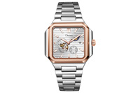 Montre analogique pour homme Dulunwe Brand 6071, nouveau modèle, multifonctionnelle, étanche, lumineuse, six aiguilles, calendrier, mode, acier inoxydable