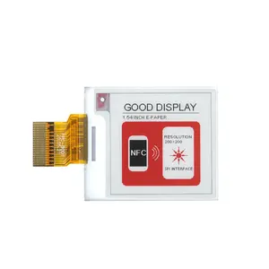 Разрешение 200x200 для умных часов GooDisplay, цветной дисплей 1,54 дюйма eink