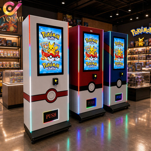 Distributeur automatique de cartes à collectionner intelligent avec <span class=keywords><strong>paiement</strong></span> sans espèces et écran tactile 32 pouces pour la vente de cartes Pokémon - Product Image 6