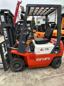 Montacargas diésel FD150 usado de alta calidad en venta, 15 toneladas, marca Heli. - Product Image 2