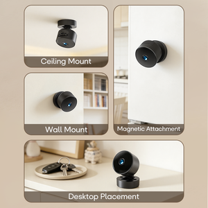 CWISION Cámara <span class=keywords><strong>de</strong></span> Vigilancia Inteligente IP HD 1080P para el Hogar, Monitoreo <span class=keywords><strong>de</strong></span> Mascotas y Bebés, Cámara WIFI Inalámbrica Interior Mini con Visión Nocturna - Product Image 6
