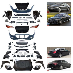 ชุดแต่งตัวถังรถยนต์แบบขายส่ง อัพเกรด Mercedes S-Class W221 ปี 2006-2013 เป็นรุ่น W223 S450 2021+ M Sport Facelift - Product Image 1