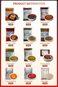 เครื่องปรุงรสสำหรับครัว 500 กรัม แบบถุง สำหรับหม้อไฟ รสเผ็ด ซุปหม้อไฟ รสหม่าล่า ผงปรุงรสและเครื่องปรุงรสรวม - Product Image 5