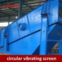 Crible vibrant circulaire industriel pour le criblage de sable minier, le classement de matériaux de construction, et la séparation de minerai d'or et de cuivre au Zimbabwe