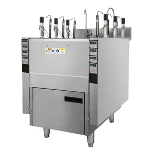 Commercial Six Heads Electric Noodle Cooker Pasta Boiler Restaurant Noodle Cooking Furnace Noodle Boiler