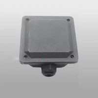 Boîte de jonction en fonte monobloc personnalisée, étanche à la poussière et à l'eau IP66, pour moteur, utilisation en extérieur