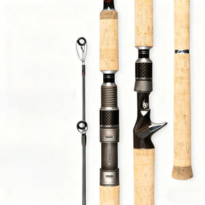 <span class=keywords><strong>Canne</strong></span> à pêche spinning/<span class=keywords><strong>casting</strong></span> en carbone pour la pêche au poisson-serpent, 2 sections, 2,1 m, 2,28 m, 2,4 m, XXH, pour la pêche au poisson-serpent, au black-bass et au brochet - Product Image 6