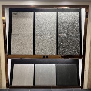 بلاط بورسلين مخصص غير لامع مقاس 600×600 سمك 20 مم للحدائق الخارجية بدرجة ريفية 3A مضاد للبكتيريا وغير زلق بلون بني/تان - Product Image 1